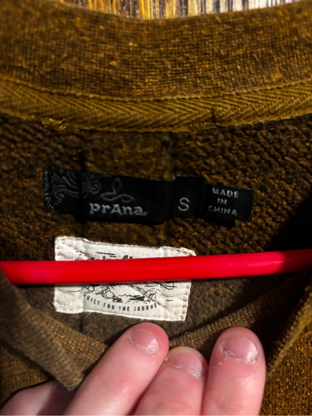 prAna Brown Cozy Up Sweatshirt- Small